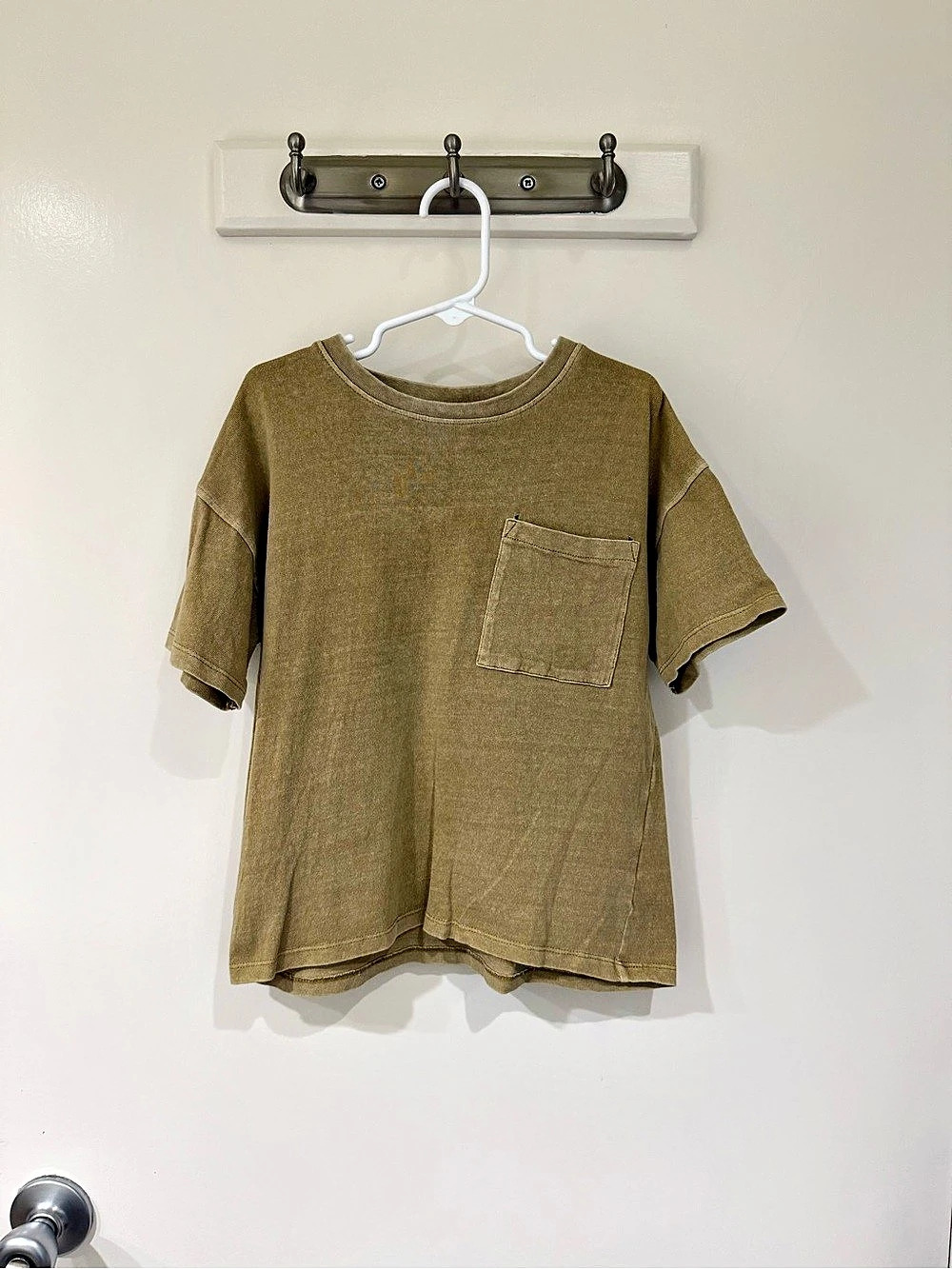 Zara Gold Pocket Tee 4-5 Years *PLAY*